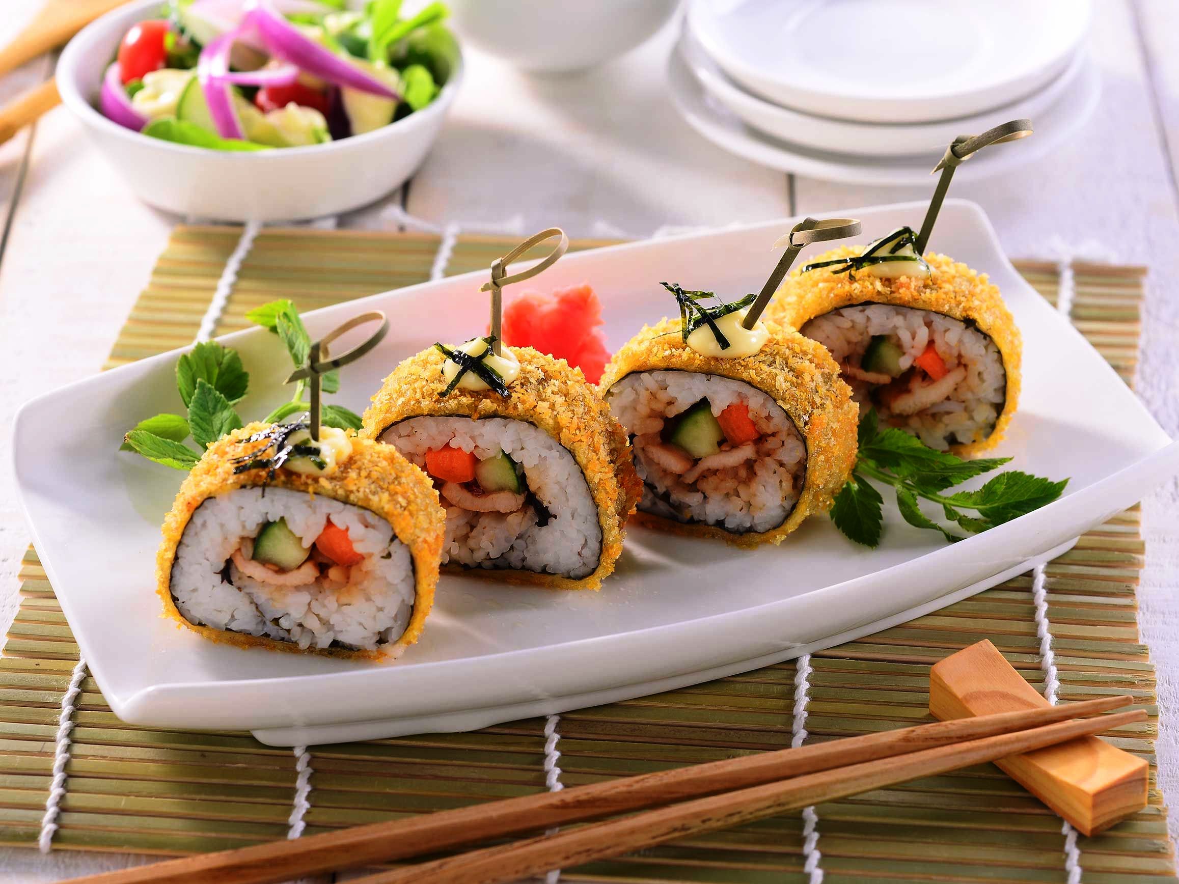 Cara Bikin Sushi Goreng