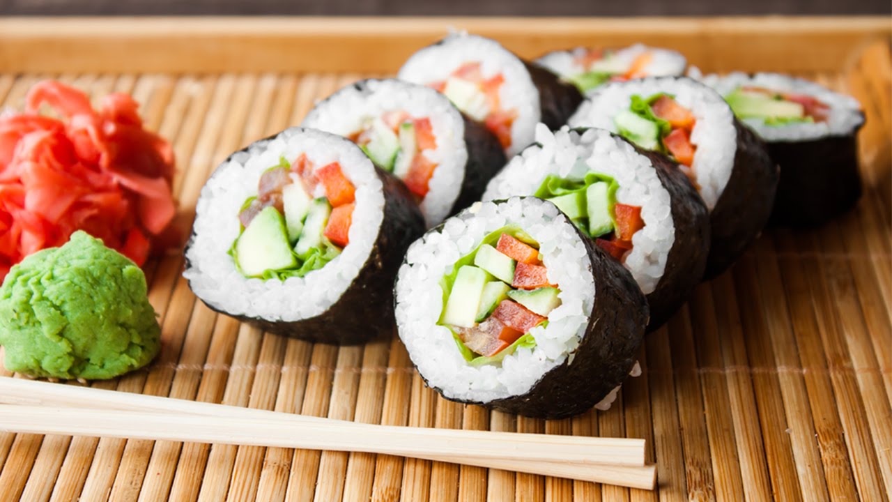 cara biki sushi