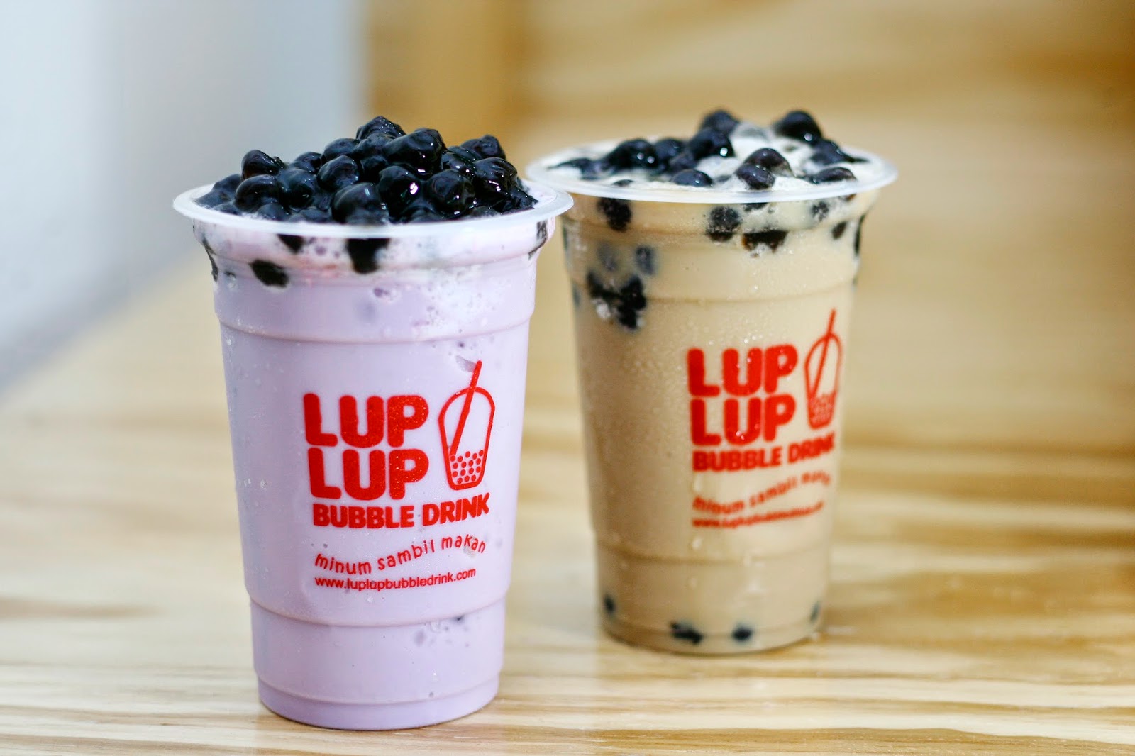 cara membuat bubble tea taro