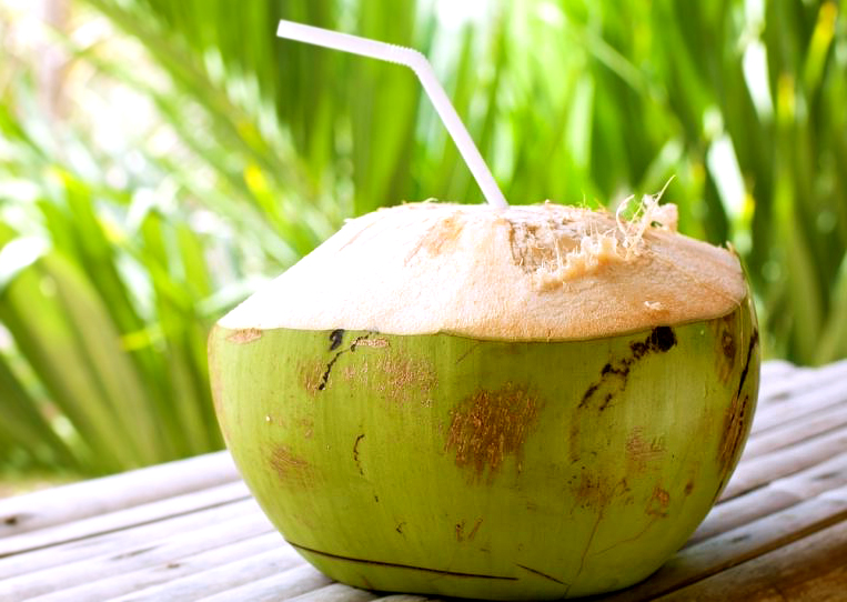 cara membuat es kelapa muda