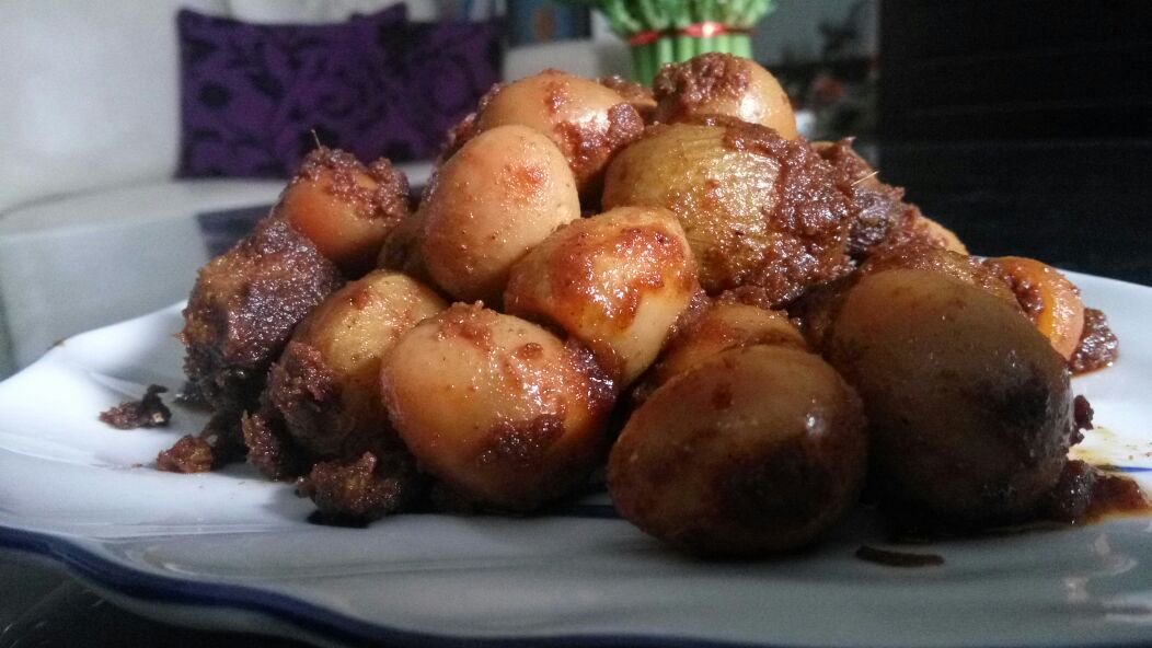cara membuat rendang telur puyuh