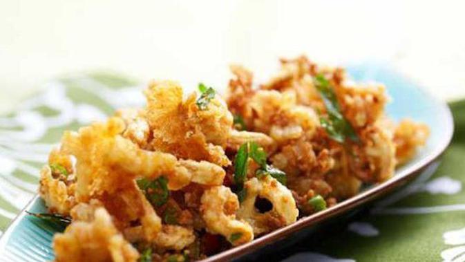 resep jamur crispy pedas