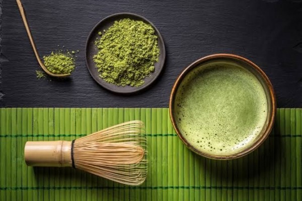 membuat thai tea matcha