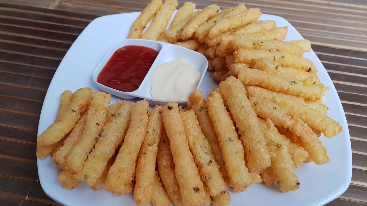 cara membuat stik kentang