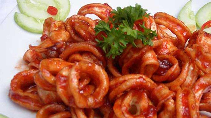 resep bumbu cumi asam manis