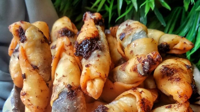 cara membuat molen coklat lumer