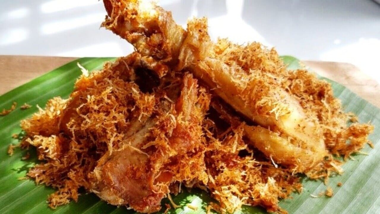 Cara Membuat Ayam Serundeng Kelapa