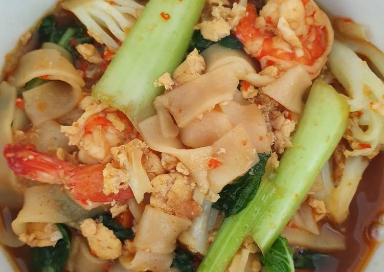 Cara Membuat Kwetiau Kuah Pedas