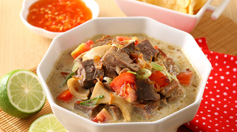 cara buat soto betawi asli
