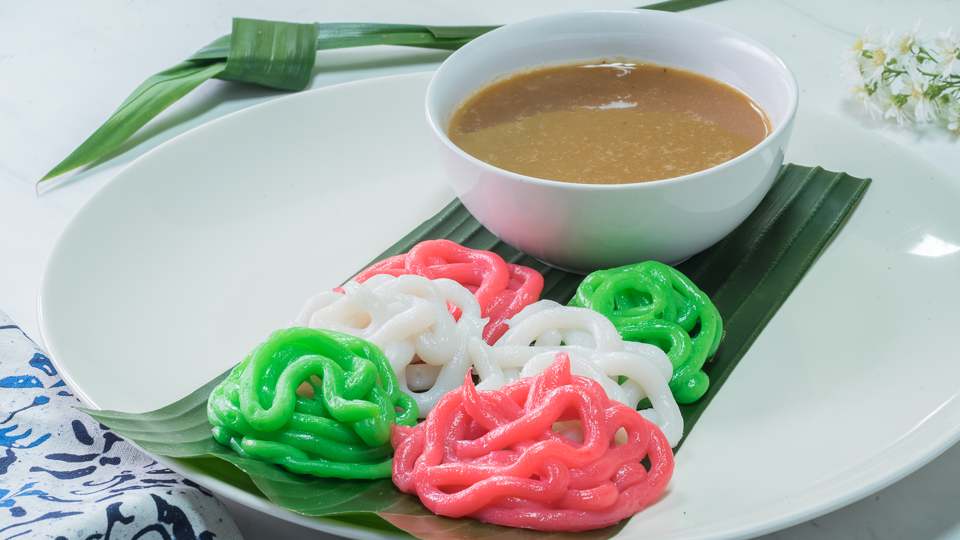 cara membuat kue putu mayang betawi