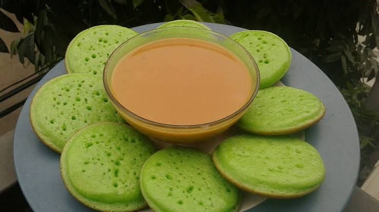 cara bikin serabi kuah gula merah