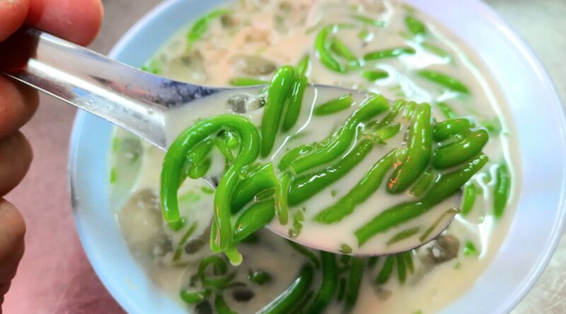 cara bikin es cendol beras kenyal