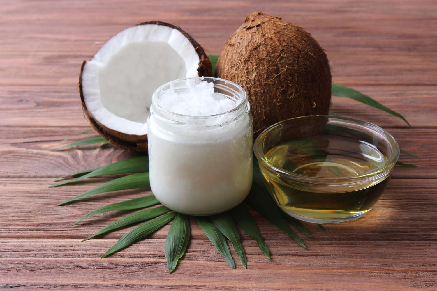 Coconut oil for hair