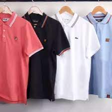 model kaos polo pria