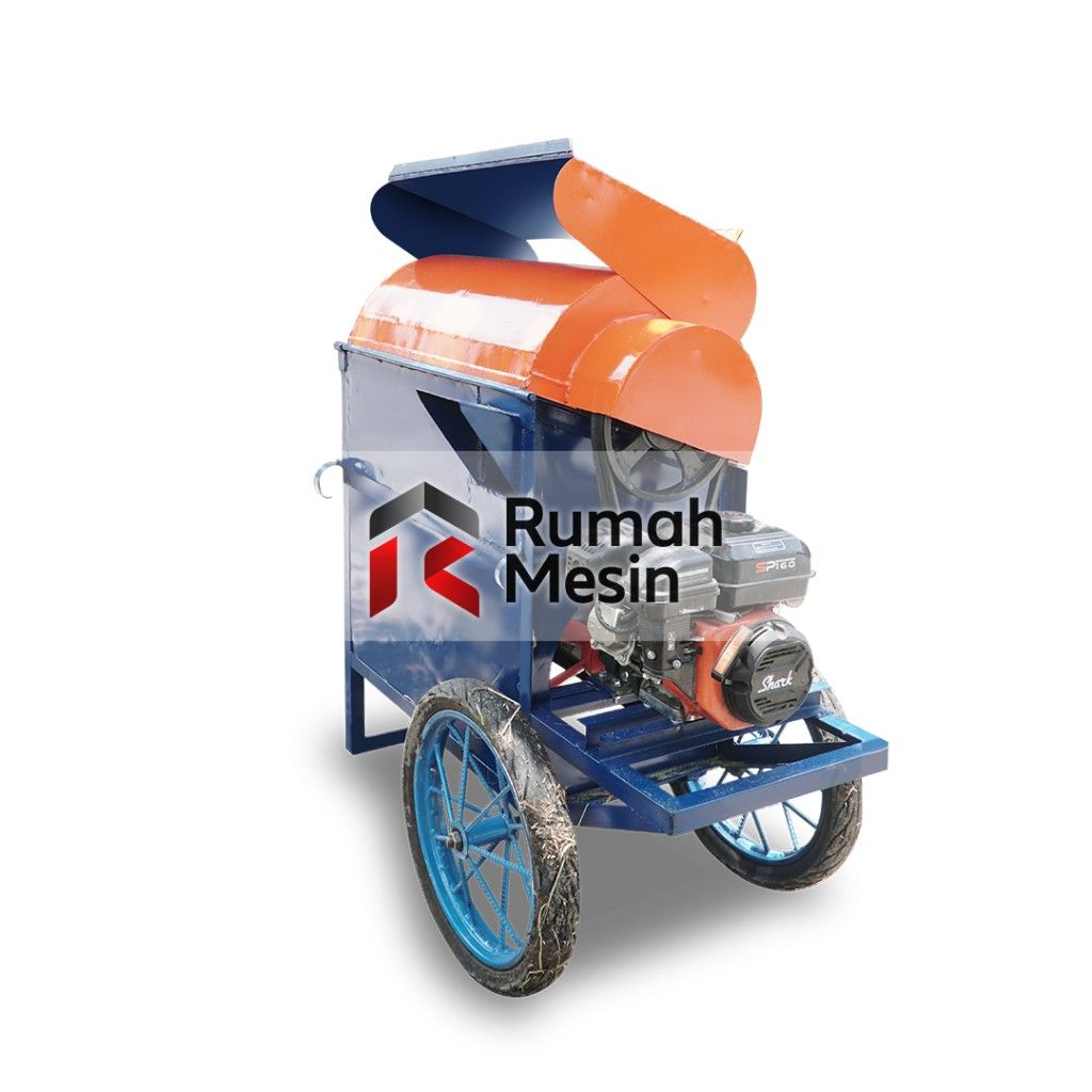 desain power thresher modern