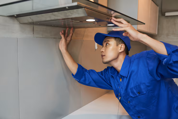 memperbaiki alat dapur