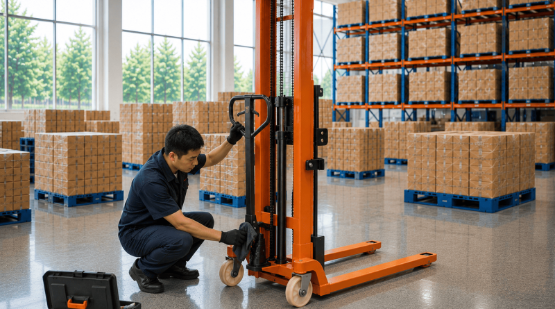 cara merawat hand stacker