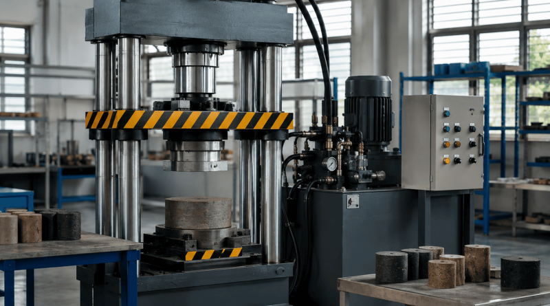cara kerja sistem press hidrolis