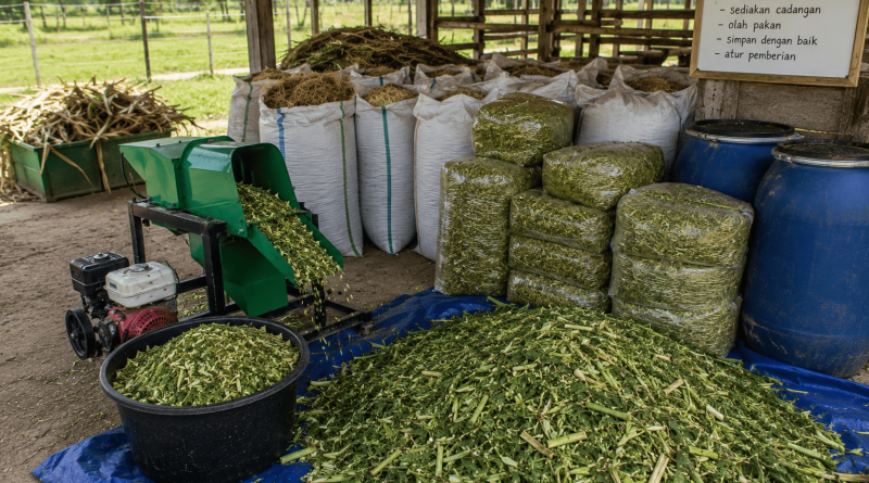 cara membuat pakan sapi fermentasi